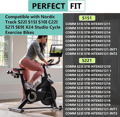 لوحة تحكم لدراجات التمرين 430157 متوافقة مع دراجات تمرين Nordic Track S22I S15I S10I C22I S27I SE9I X24، واستبدال لوحة الطاقة لدورة الاستوديو in Kuwait