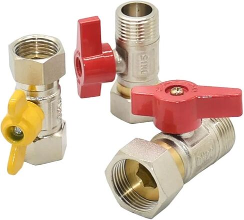 1pcs Brass 1/2" 3/4" 1" Male Female Thread Connector Tap 90 Degrees Elbow Fittings Tube connectors Rotate G1/2 G3/4 G1(I) in Kuwait