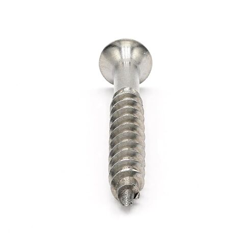 Stainless Steel Deck Screws, #8 x 1-1/2 inch, Square Drive, Type 17 Tip, 316 Grade, 100 Pack w/Bit Included in Kuwait