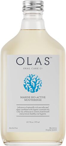 OLAS Marine Bio-Active Mouth Rinse, Alcohol & Fluoride Free, 12.7 fl oz in Kuwait