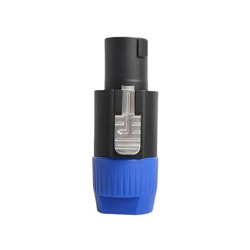 4/10/20pcs NL4FC 4-Pin Speaker Connector - Aviation Aluminum Locking Plug with Tool-Free Splicing(Green,4 PCS) in Kuwait