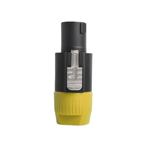 4/10/20pcs NL4FC 4-Pin Speaker Connector - Aviation Aluminum Locking Plug with Tool-Free Splicing(Green,4 PCS) in Kuwait