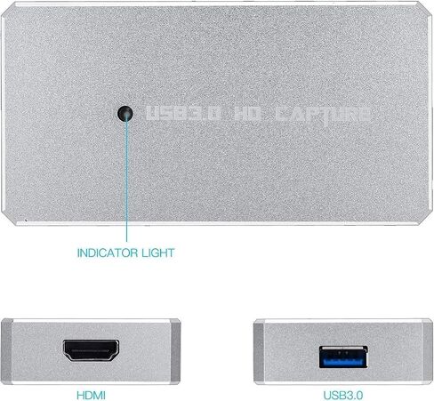 بطاقة التقاط HDMI من TCNEWCL، HDMI إلى USB 3.0، تسجيل البث المباشر ومحول التقاط الفيديو من TCNEWCL in Kuwait