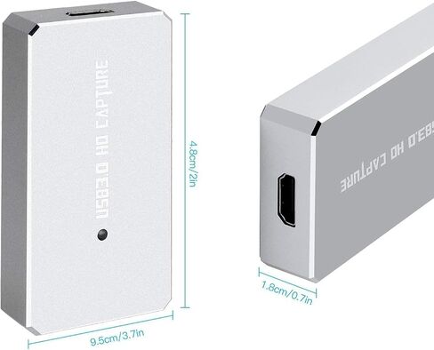بطاقة التقاط HDMI من TCNEWCL، HDMI إلى USB 3.0، تسجيل البث المباشر ومحول التقاط الفيديو من TCNEWCL in Kuwait