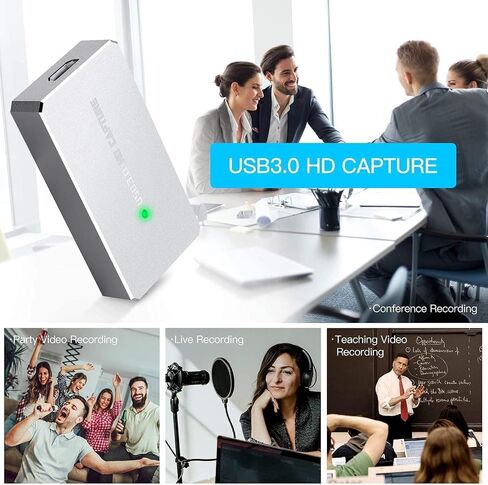 بطاقة التقاط HDMI من TCNEWCL، HDMI إلى USB 3.0، تسجيل البث المباشر ومحول التقاط الفيديو من TCNEWCL in Kuwait