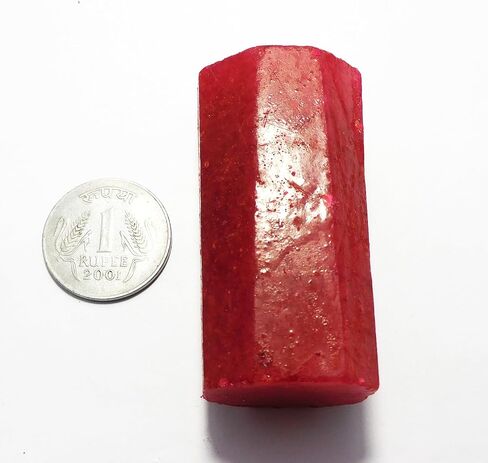 175.95 Ct Natural Uncut Red Ruby Rough Certified For Jewelry Making Gemstones in Kuwait
