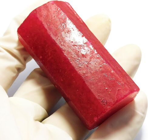 175.95 Ct Natural Uncut Red Ruby Rough Certified For Jewelry Making Gemstones in Kuwait