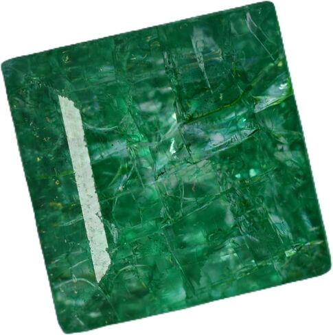 Natural Most Expensive 10.35 Ct Loose Green Emerald CERTIFIED Square Gemstone in Saudi Arabia