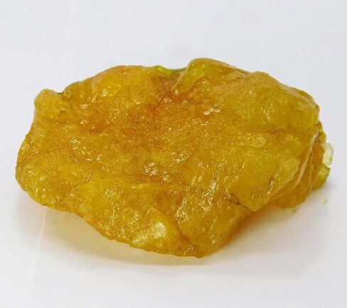 Natural Yellow Sapphire 49.2 Ct Earth Mined Uncut Rough Gemstone AAA+ CERTIFIED in Kuwait
