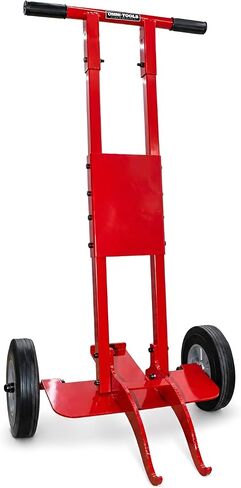 Grate Lifter Trolley – Heavy Duty Floor Grate Removal Tool with 8" Air Wheels, Ergonomic Spray Booth Grate Lift Cart – Supports up to 250 lbs, Industrial Grate Handling Tool 37526 in Kuwait
