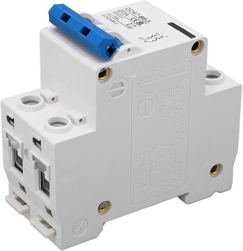 DC Miniature Circuit Breaker, 2 Pole 500V 20A Low Voltage Circuit Breaker for Solar System B Type Din Rail Mount, DC Disconnect Switch DZ47-B63 in Kuwait