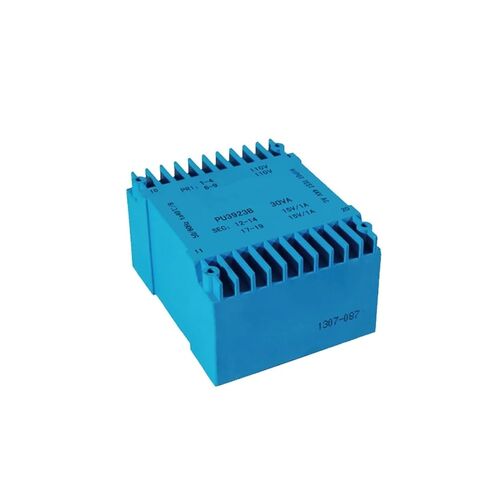 PU3923B 30VA 110Vx2/115Vx2 6Vx2/7.5Vx2/9Vx2/12Vx2/15Vx2/18Vx2/24Vx2 محول عزل لحام ثنائي الفينيل متعدد الكلور مغلف 1 قطعة (30VA 110Vx2 12Vx2) in Kuwait