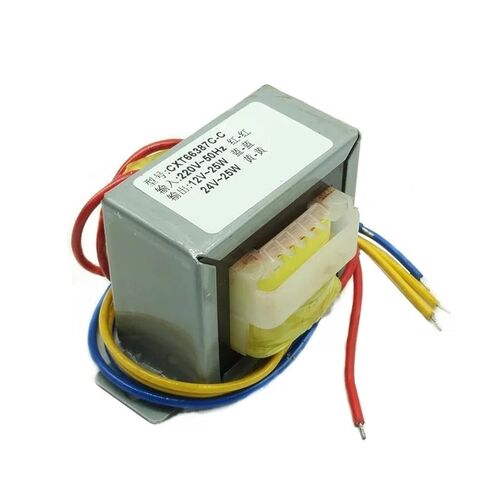 EI66-50W محول الطاقة 220 فولت إلى 12 فولت 24 فولت 2A مستقل معزول لف مزدوج 12 فولت/24 فولت 1 قطعة in Kuwait