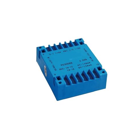PU3006B 2.5VA Input 110Vx2 Output 6Vx2/7.5Vx2/9Vx2/12Vx2/15Vx2/18Vx2/24x2 PCB Welding Encapsulated Isolation Transformer 1Pcs(2.5VA 110Vx2 6Vx2) in Kuwait