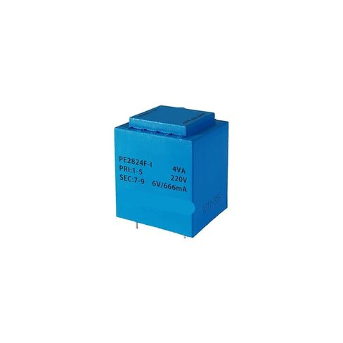 PE2824F-I 4VA 110V-380V / 6V/7.5V/9V/12V/15V/18V/24V ومحول مغلف بجهد مزدوج لعزل PCB المثبت 1 قطعة (4VA 380V 12V) in Kuwait