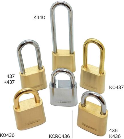 أقفال مجمعة ذات قفل طويل - K437 (6) in Kuwait