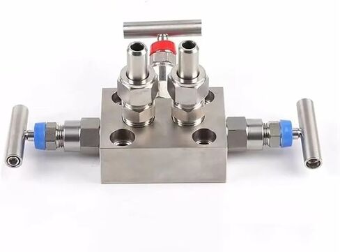 304 Stainless Steel Integrated Three-Valve Group 3051 EJA Universal Differential Pressure Gauge Valve thre in Saudi Arabia