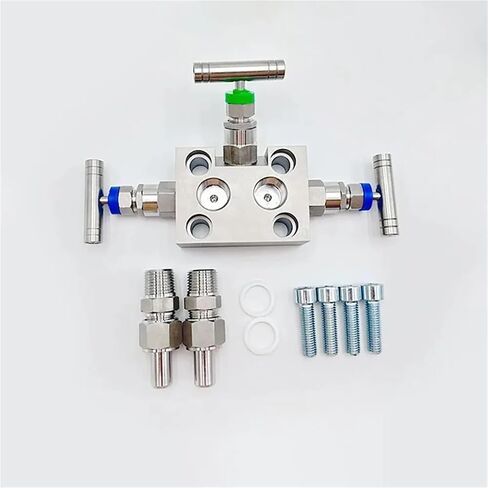304 Stainless Steel Integrated Three-Valve Group 3051 EJA Universal Differential Pressure Gauge Valve thre in Saudi Arabia