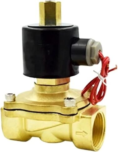 Lead Type 0~10bar 2 Way G1/2" 2W160-15K / G3/4" 2W200-20K Brass Normally Open Solenoid Water Valve NBR Seal(1/2",DC12V) in Saudi Arabia