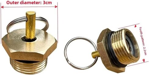 Truck Air Tank Drain Valve Anti-Rust Switch Type 151 Copper Plug Screw Auto Parts in Saudi Arabia