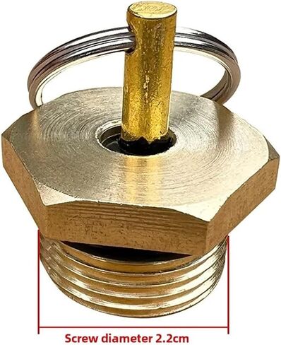 Truck Air Tank Drain Valve Anti-Rust Switch Type 151 Copper Plug Screw Auto Parts in Saudi Arabia