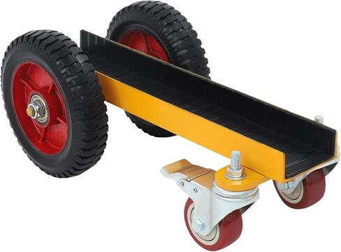 Panel Dolly, 1102 Lbs Capacity, Drywall Mover with 8" Inflation Wheels & Universal Wheels, Anti-Slip Design Panel Cart for Wood Panels, Doors and Drywall Sheet in Kuwait