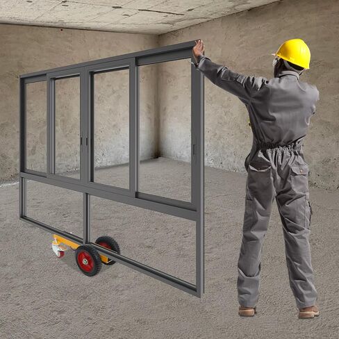 Panel Dolly, 1102 Lbs Capacity, Drywall Mover with 8" Inflation Wheels & Universal Wheels, Anti-Slip Design Panel Cart for Wood Panels, Doors and Drywall Sheet in Kuwait