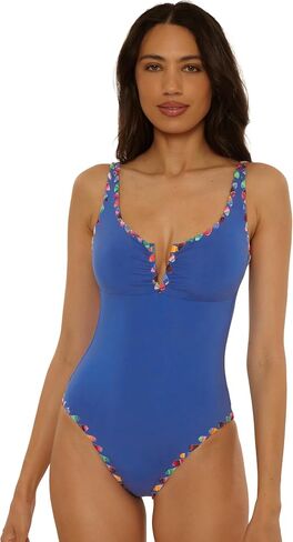 Becca Women's On The Edge One Piece Swimsuit, Adjustable, Bathing Suits for Women in Saudi Arabia