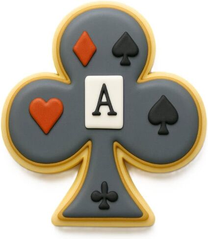 Poker Card Casino Cookie Cutter 4 Piece Boxed Set - Made in the USA - from The Cookie Cutter Shop - Spade, Heart, Club, Diamond Sandwich Cookie Cutters in Kuwait