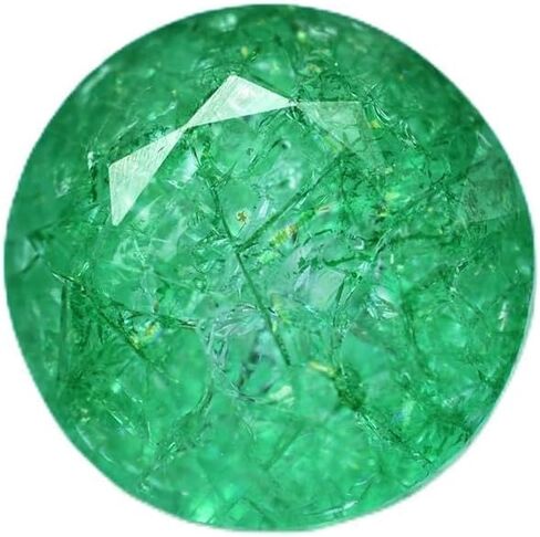 stunning Quality 14.80 Ct Round Shape NATURAL Green Emerald Certified Gemstone in Saudi Arabia