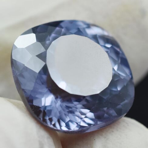 12.00 Ct Natural CERTIFIED Color-Change Alexandrite Square Cushion Cut Gemstone in Kuwait
