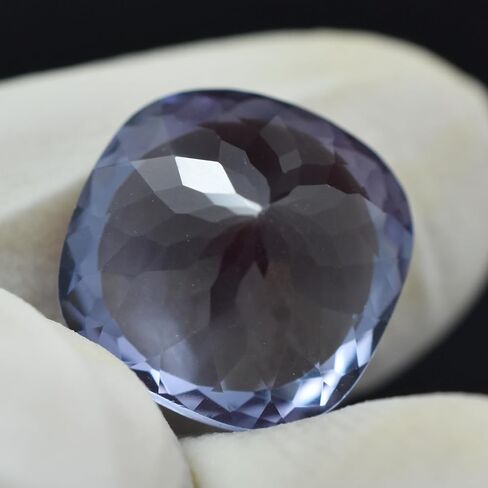12.00 Ct Natural CERTIFIED Color-Change Alexandrite Square Cushion Cut Gemstone in Kuwait