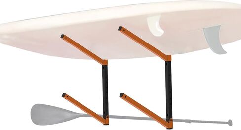 Wall Mount Paddle Board Racks, Surfboard Hanger Duty Steel, Adjustable Metal Paddleboard Home, Garage Organizer in Kuwait