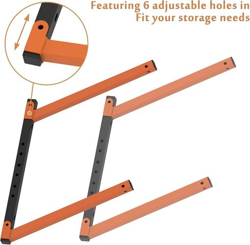 Wall Mount Paddle Board Racks, Surfboard Hanger Duty Steel, Adjustable Metal Paddleboard Home, Garage Organizer in Kuwait