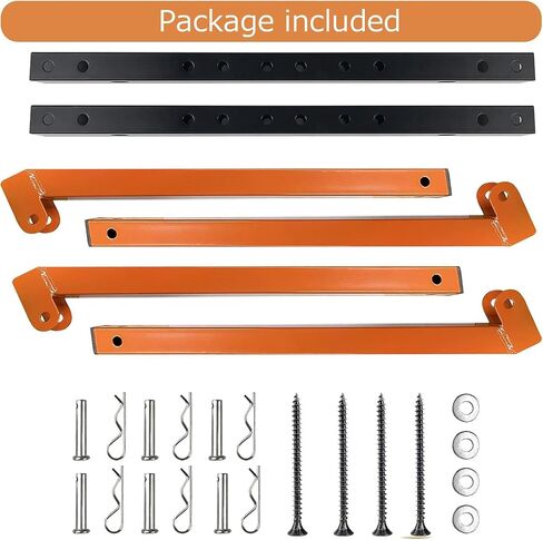 Wall Mount Paddle Board Racks, Surfboard Hanger Duty Steel, Adjustable Metal Paddleboard Home, Garage Organizer in Kuwait