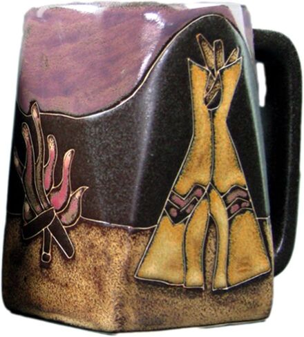 Mug - Tee Pee / Camp Fire 12 oz. in Kuwait