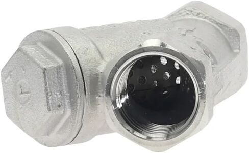 1/4" 3/8" 1/2" 3/4" 1" 1-1/2" 2"-4" BSP Female Thread 304 Stainless Steel Inline Y Type Filter Strainer Valve Water Gas 80 Mesh(1-1/2") in Kuwait