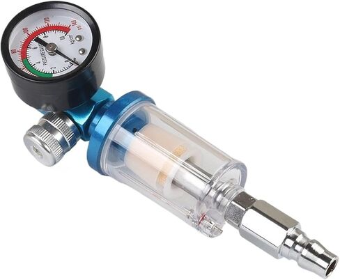 AF-02 Spray Gun Air Regulator Gauge in-line Oil Water Trap Filter Separator JP/EU/US Adapter Pneumatic Tools(AF-02w EU) in Saudi Arabia