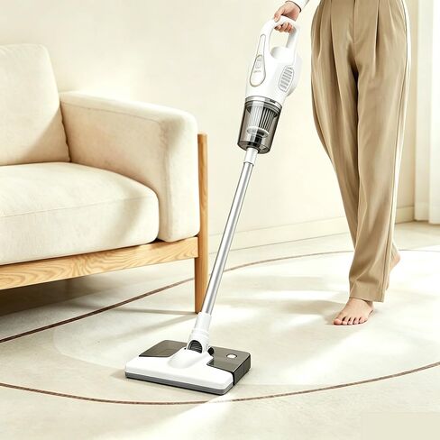 HomeBeyond Cordless Vacuum Cleaner, 6-in-1 Lightweight Stick Vacuum with Detachable Water Tank for Mopping, Powerful Suction, Rechargeable and Versatile for Carpet, Hard Floor, Pet Hair in Kuwait