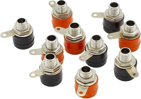 10pcs/lot 4mm banana binding post 4mm banana socket in Kuwait