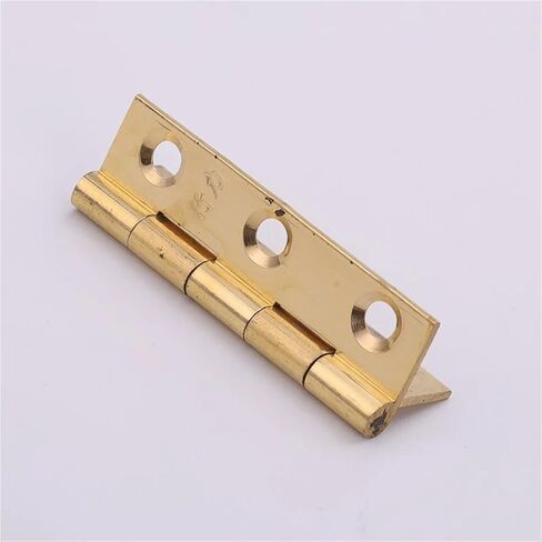 Hinge Length and Width 50 * 28 * 1.2mm Hardware Accessories 6 Hole 2 Inch Copper 2Pcs in Kuwait