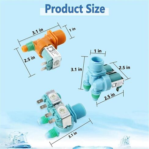 DC62-00311F&DC62-30314V Washing Machine Water Inlet Valve Washer,Replace AP5966624 PS11719654 EAP11719654 in Saudi Arabia