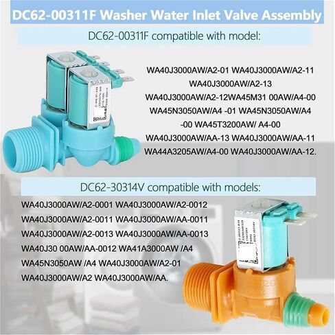 DC62-00311F&DC62-30314V Washing Machine Water Inlet Valve Washer,Replace AP5966624 PS11719654 EAP11719654 in Saudi Arabia