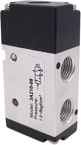 Pneumatic Control Valve 3A110-06 3A210-06 1/8 inch 3A210-08-NC/NO Port 1/4" BSP 3/2 Way air piloted(3A210-08,-NO) in Saudi Arabia