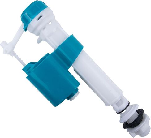 Toilet Cistern Bottom Entry Inlet Flush Valve Siphon Fill Float Universal Tank High Pressure Water Drainage in Kuwait
