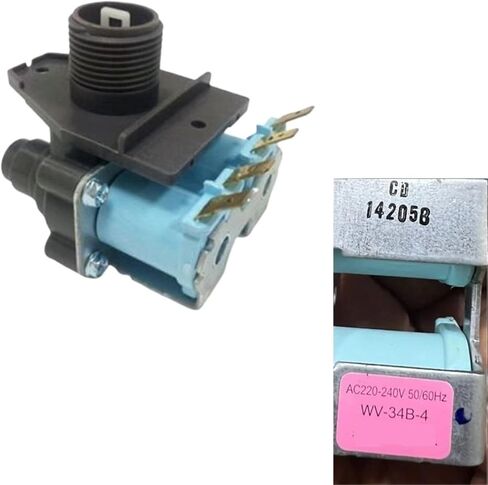 Washing Machine Water Inlet Solenoid Valve Double Head Part FCS360A for WV-34B-4 in Saudi Arabia