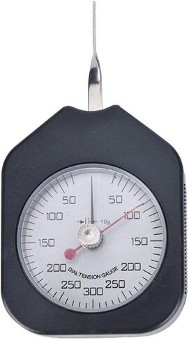 Plastic Pointer Double Needles Tension Meter Analog Dial Measuring Tool for Valve and Accuracy Pressure Testing Electronic Switches, Spring Tension] in Kuwait