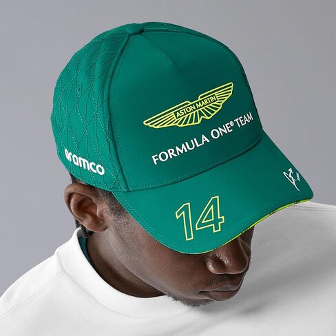 Aston Martin F1 Fernando Alonso Hat 2024 - Unisex - Green - One Size in Kuwait