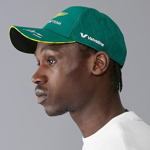 Aston Martin F1 Fernando Alonso Hat 2024 - Unisex - Green - One Size in Kuwait