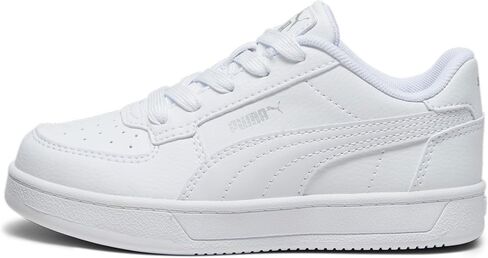حذاء رياضي PUMA Caven، أبيض فضي أسود، 5.5 US للجنسين للأطفال الكبار in Kuwait